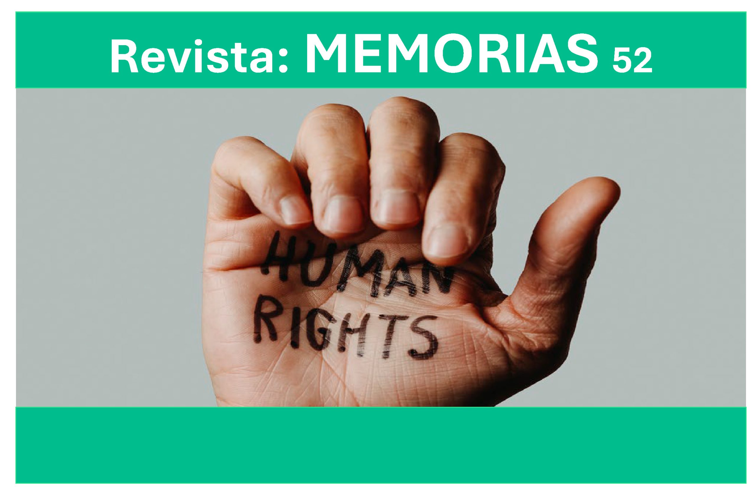 Revista: MEMORIAS, nº 52 – Última edición