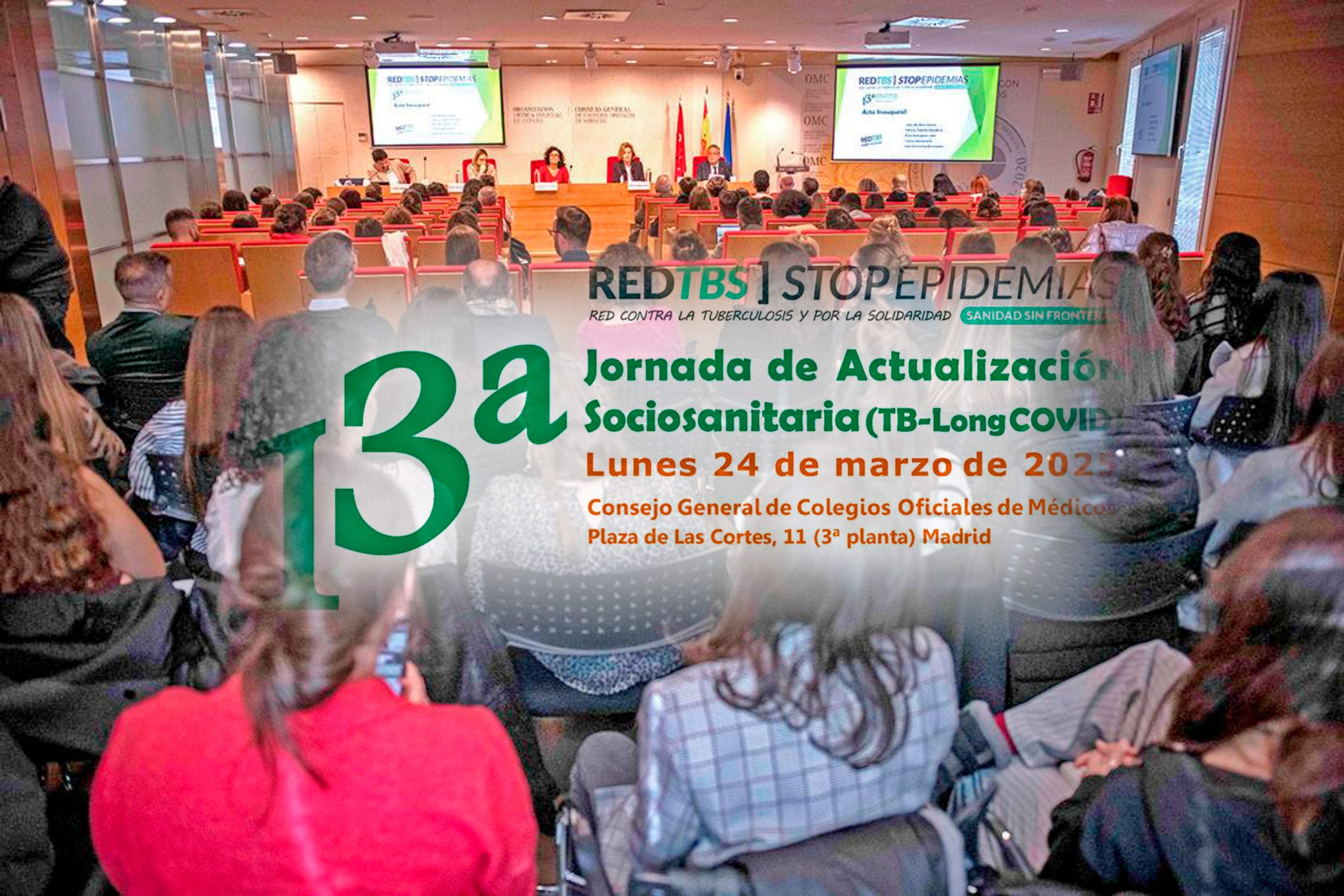 Videograbación de la 13ª Jornada de Actualización Sociosanitaria: TB-Long COVID 2025